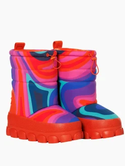 Schoenen-Goldbergh Snowy Snowboot Mid Absinthe Rainbow