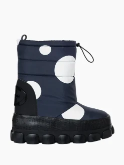 Schoenen-Goldbergh Snowy Snowboot Mid Dot black