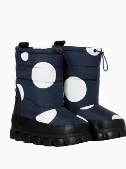 Schoenen-Goldbergh Snowy Snowboot Mid Dot black