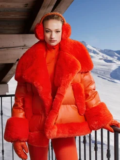 Jackets-Goldbergh SOLANGE Jacket orange