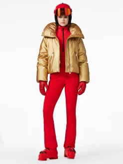 Ski Jassen-Goldbergh SOLEIL Ski Jacket gold