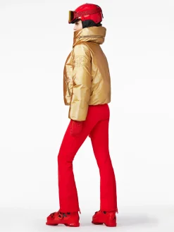 Ski Jassen-Goldbergh SOLEIL Ski Jacket gold