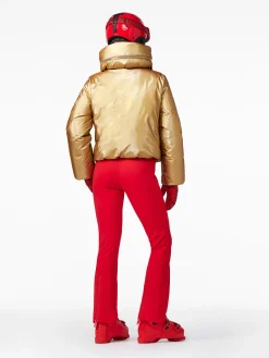 Ski Jassen-Goldbergh SOLEIL Ski Jacket gold