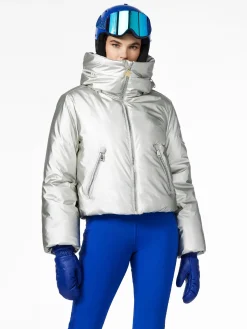 Ski Jassen-Goldbergh SOLEIL Ski Jacket silver