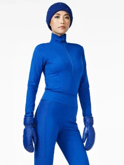 Longsleeves & T-Shirts-Goldbergh SPARK Ski Pully dazzling blue