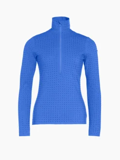 Longsleeves & T-Shirts-Goldbergh SPARK Ski Pully dazzling blue
