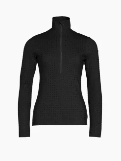 Longsleeves & T-Shirts-Goldbergh SPARK Ski Pully black