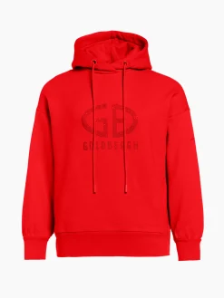 Chalet Wear|Sweaters & Hoodies-Goldbergh SPARKLING Hooded Sweater flame