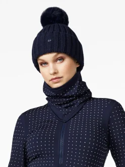 Accessories|Accessories-Goldbergh UNA Beanie french blue