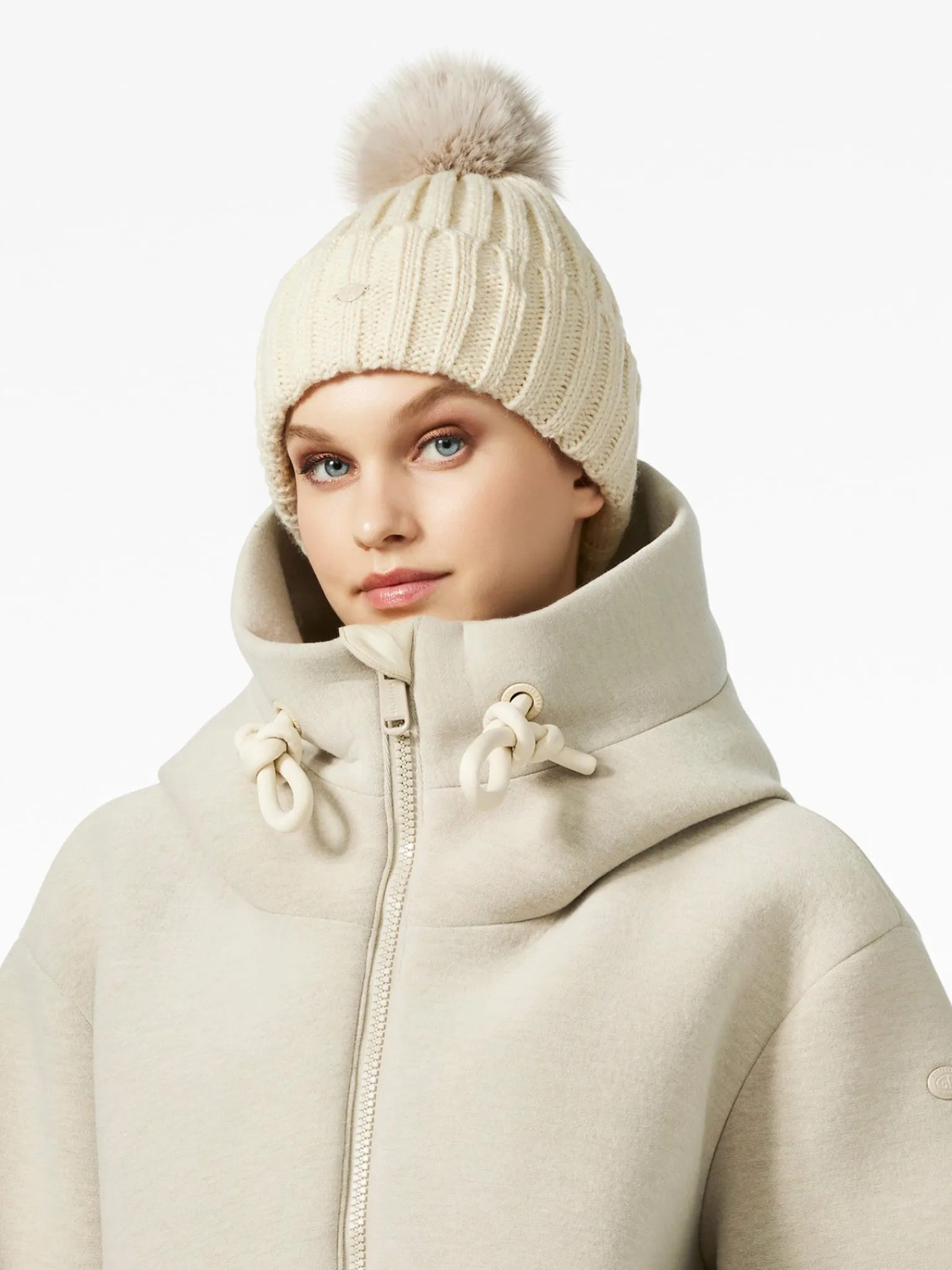 Accessories|Hats & Beanies-Goldbergh UNA Beanie champagne