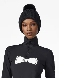 Accessories|Hats & Beanies-Goldbergh UNA Beanie black