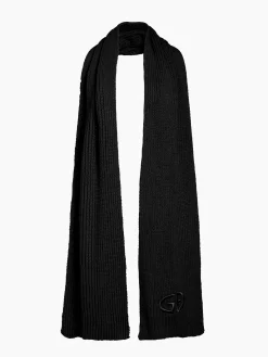 Accessories|Accessories-Goldbergh VALENTINA Scarf black