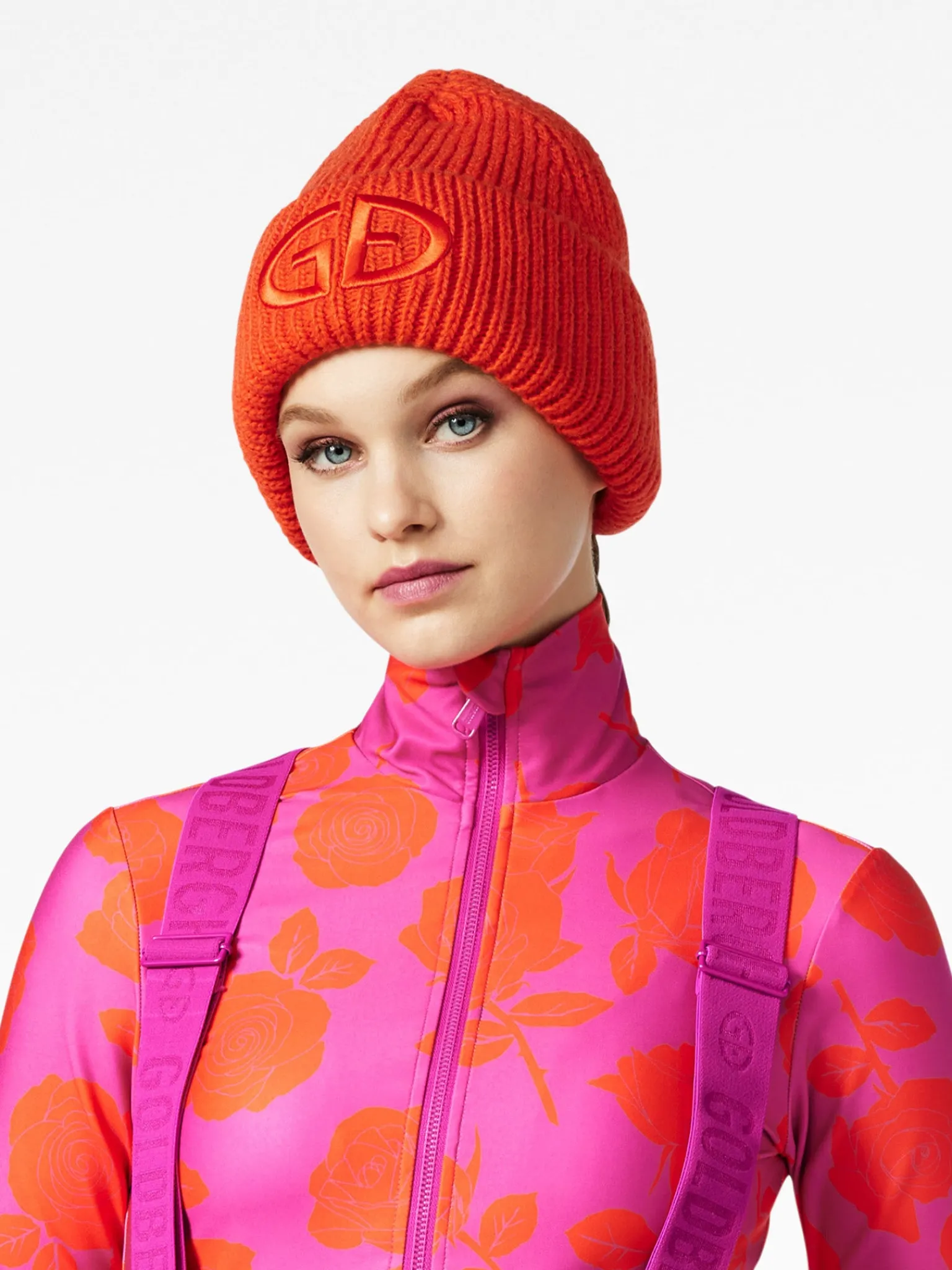 Accessories|Hats & Beanies-Goldbergh VALERIE Beanie orange