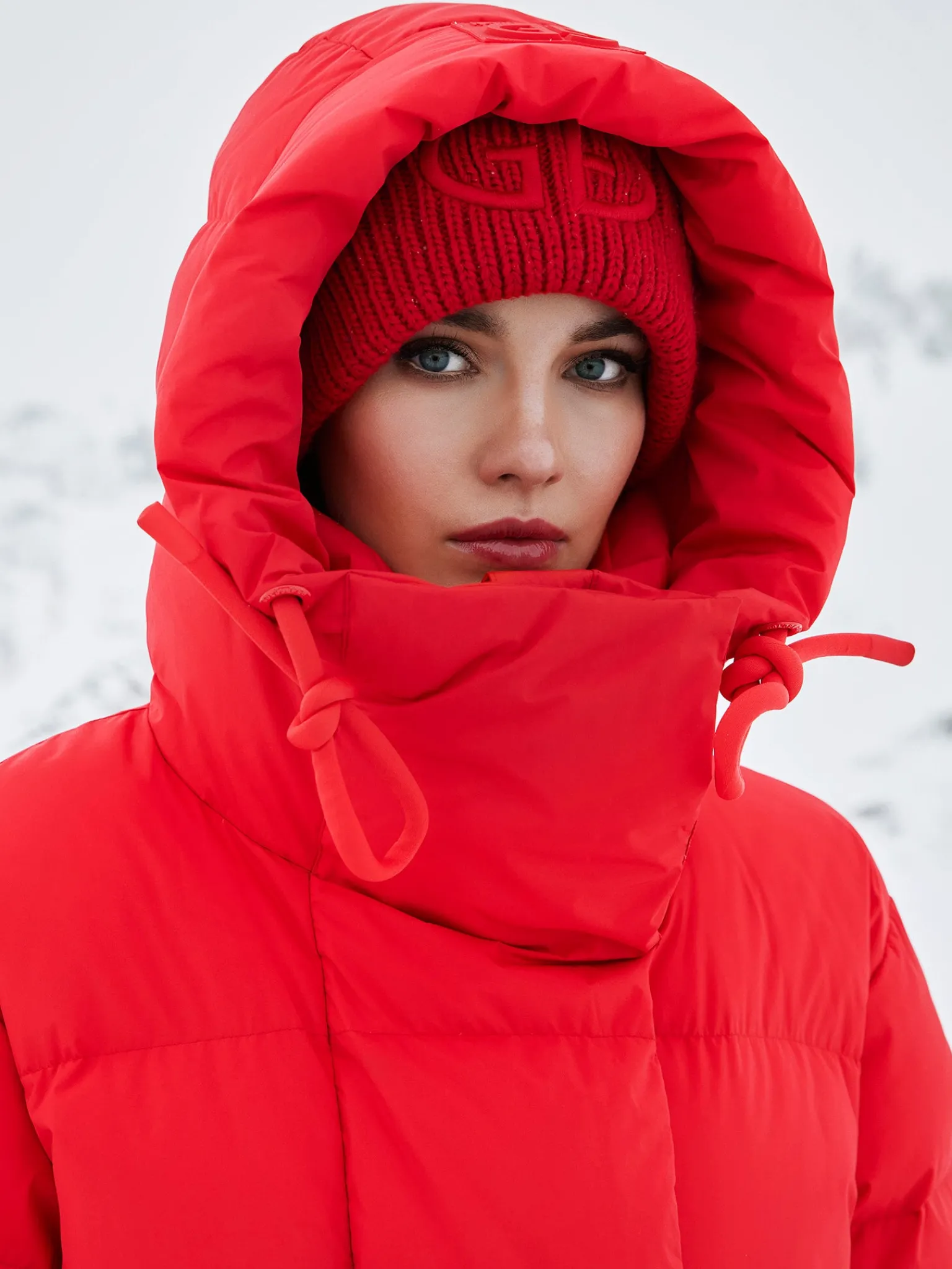 Accessories|Hats & Beanies-Goldbergh VALERIE Beanie flame