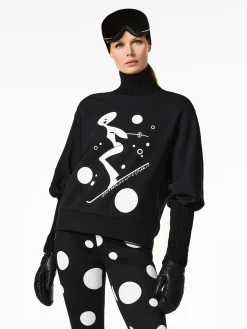 Chalet Wear|Sweaters & Hoodies-Goldbergh VOYAGE Turtle Neck Sweater black